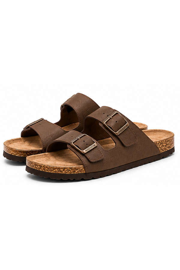 כפכפי נוחות HARDUFIM Heritage Brown צבע חום 3 כפכפי נוחות HARDUFIM Heritage Brown צבע חום – תמונה 3