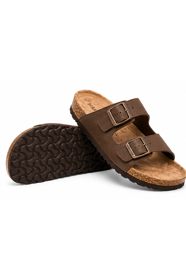 כפכפי נוחות HARDUFIM Heritage Brown צבע חום 4 כפכפי נוחות HARDUFIM Heritage Brown צבע חום – תמונה 4