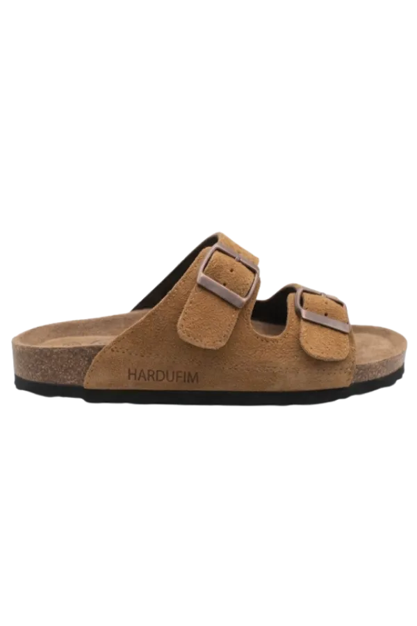 כפכפי נוחות HARDUFIM Camel Ridge – צבע קאמל